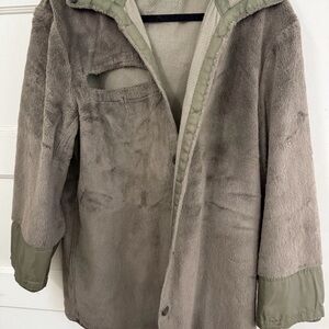 Vintage German Army Military Men's jacket underlining